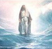  Jesus walks on water