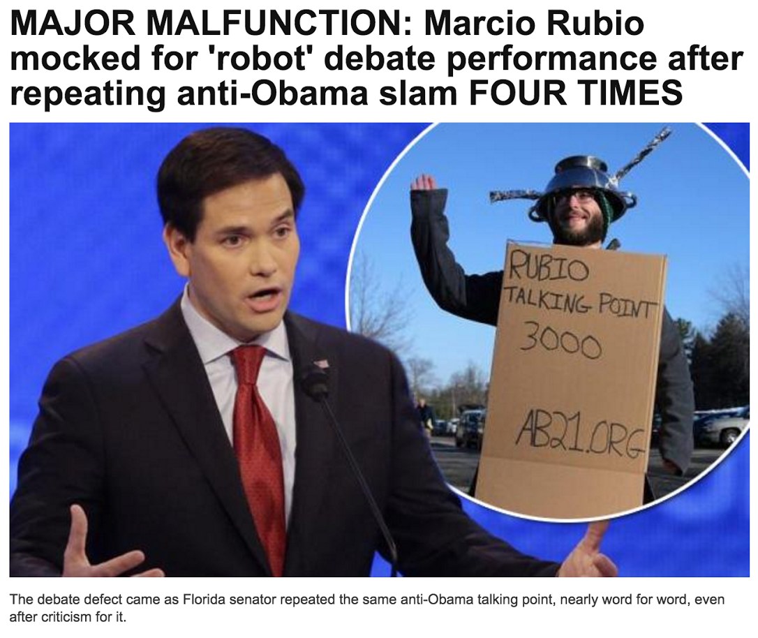 Mr Roboto Full House Porn - Marco Rubio Nicknames