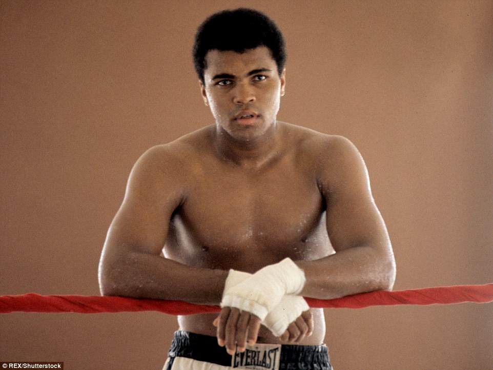 Ali, whose wit was almost as fast as his hands, leans on the ropes as he poses for a picture in 1970